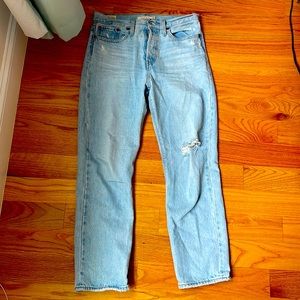 Levi’s rib cage jeans